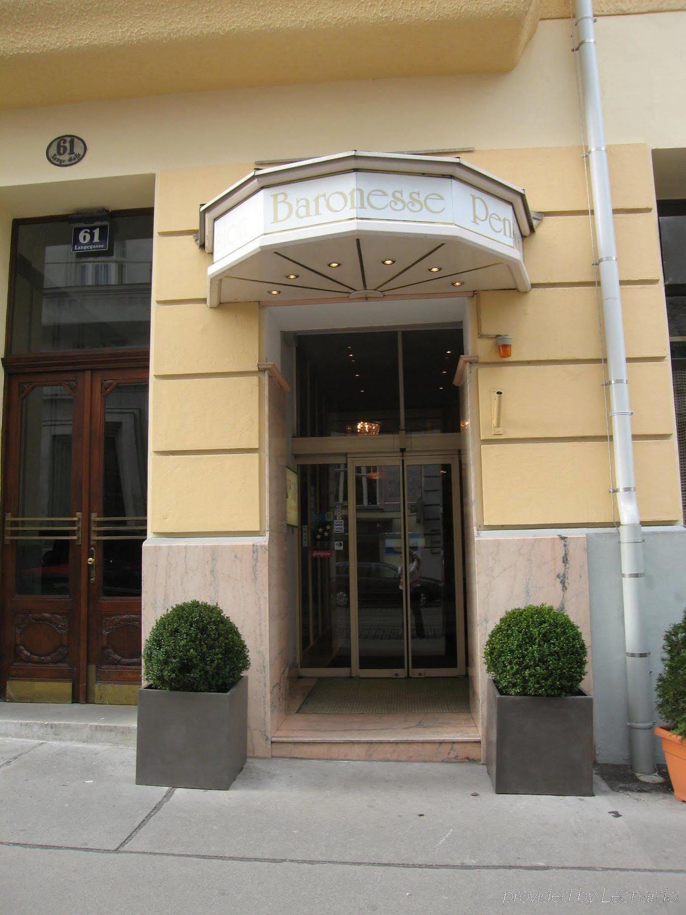 Hotel Pensión Baronesse Viena Exterior foto